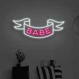 Babe LED Neon Sign