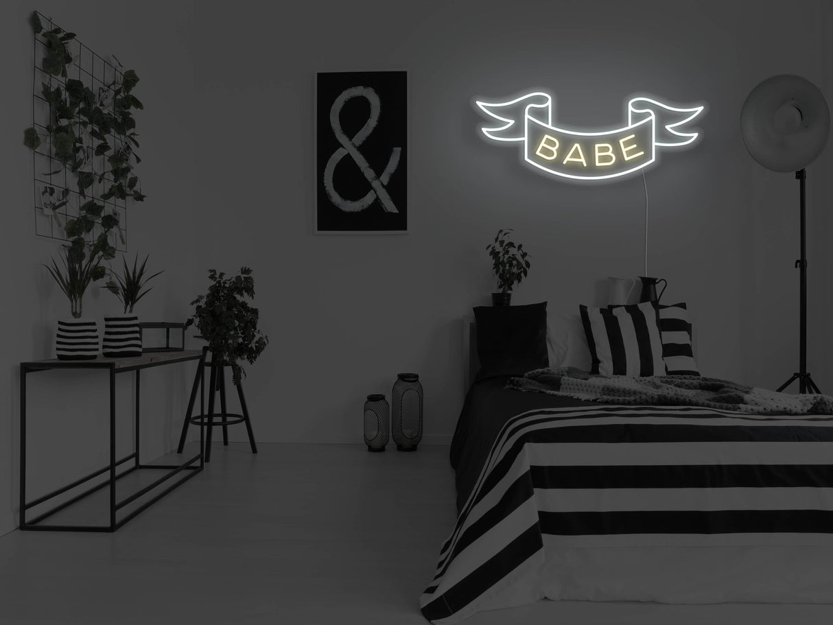 Babe LED Neon Sign