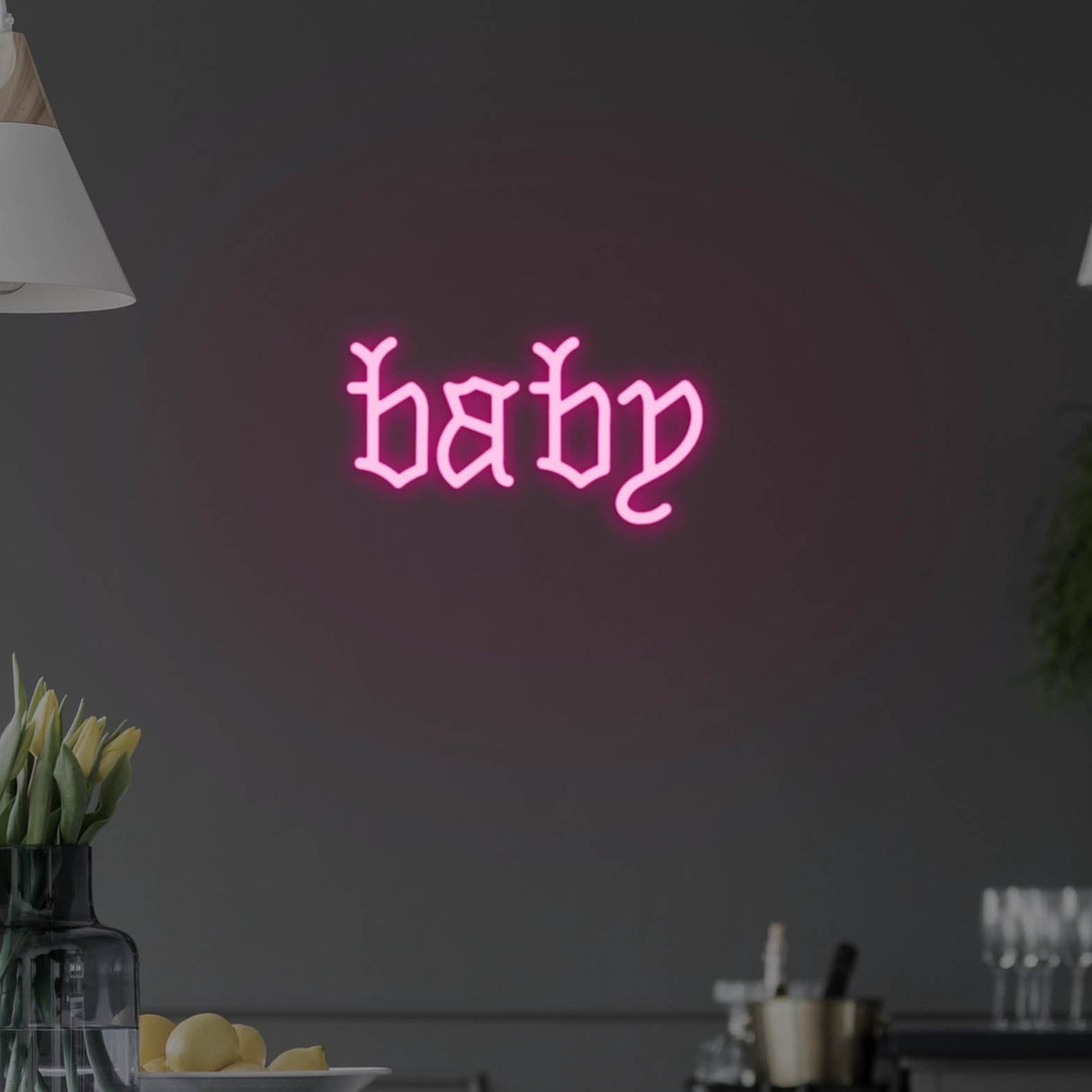 Baby LED Neon Sign