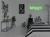 Babygirl LED Neon Sign