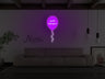 Happy Birthday Balloon LED Neon Sign