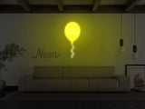 Happy Birthday Balloon LED Neon Sign