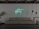 Be Different LED Neon Sign