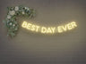 Best Day Ever LED Neon Sign