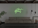 Be Different LED Neon Sign