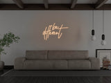 Be Different LED Neon Sign