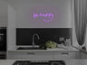 Be Happy LED Neon Sign