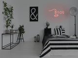 Bisou LED Neon Sign