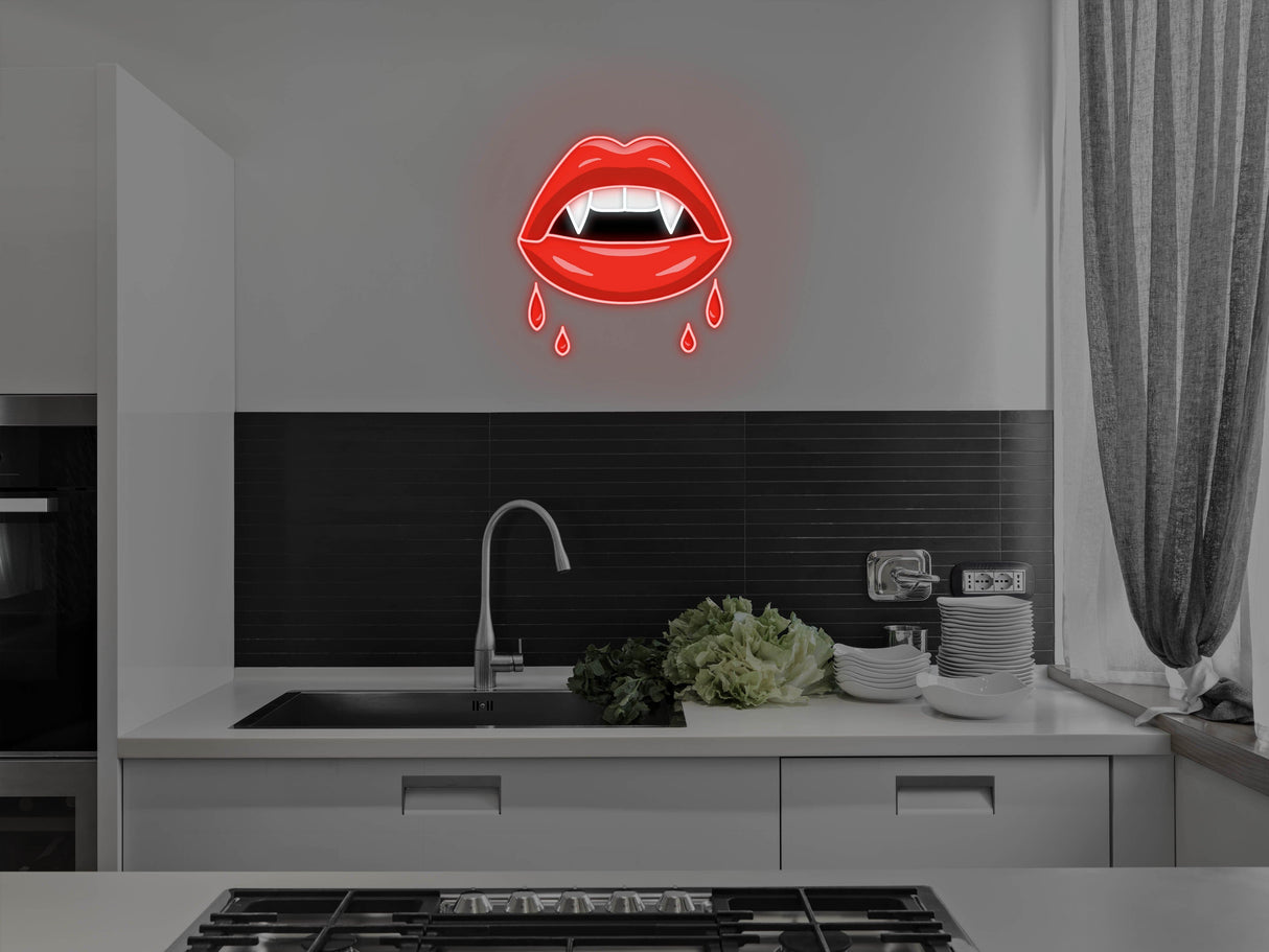 Vampire LED Neon Sign