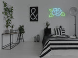 Rose LED Neon Sign