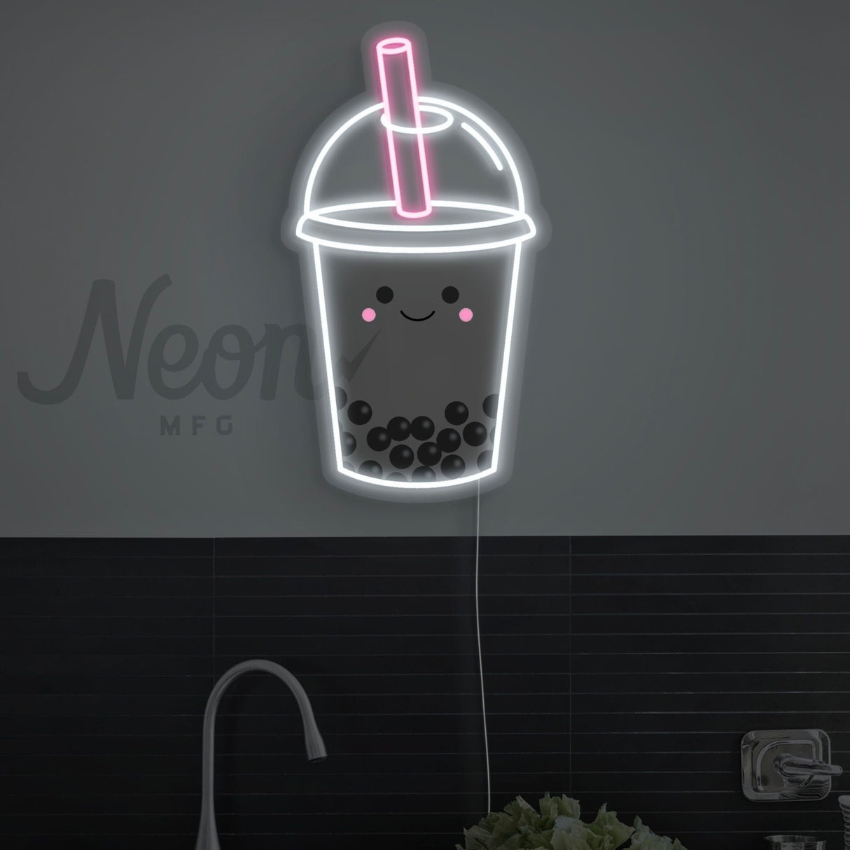 Bubble Tea LED Neon Sign