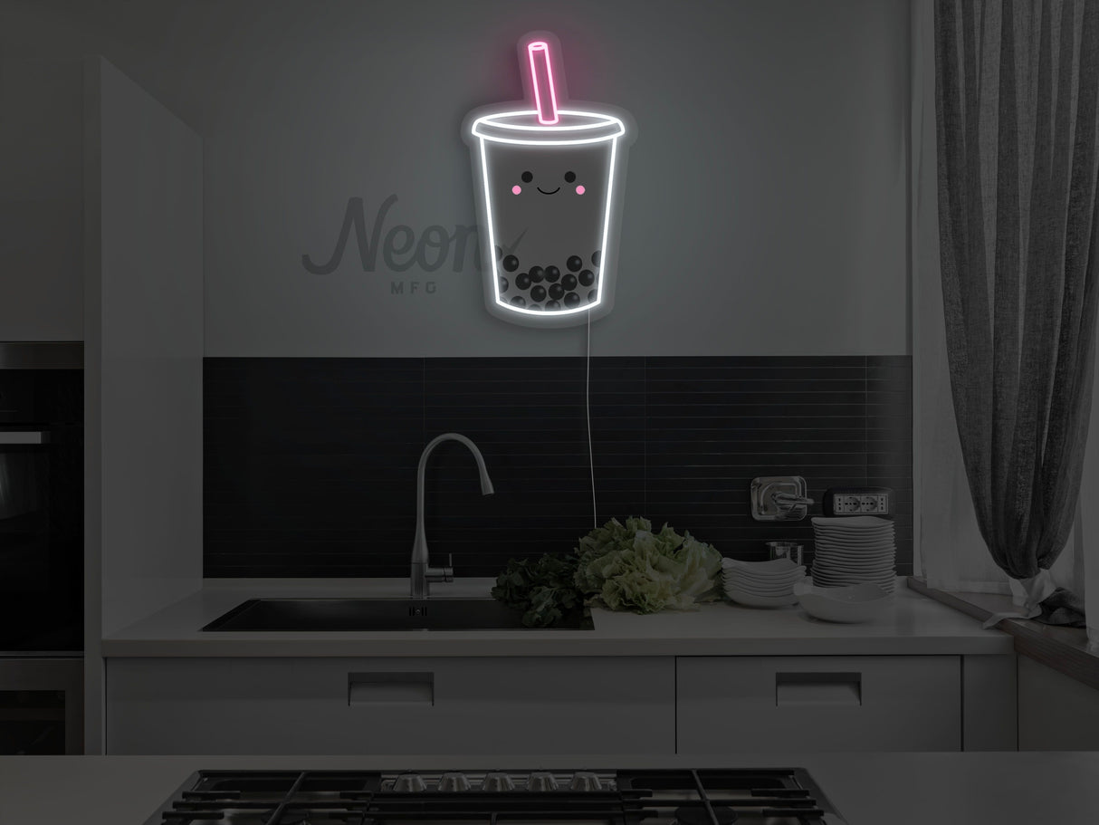 Bubble Tea LED Neon Sign