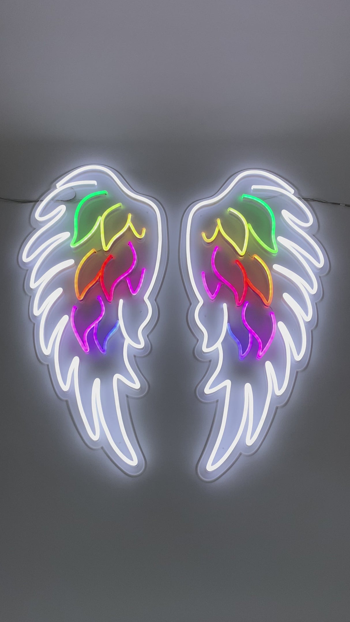 Angel Wings LED Neon Sign