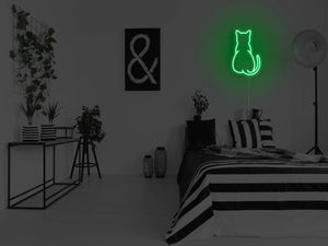 Cat LED Neon Sign