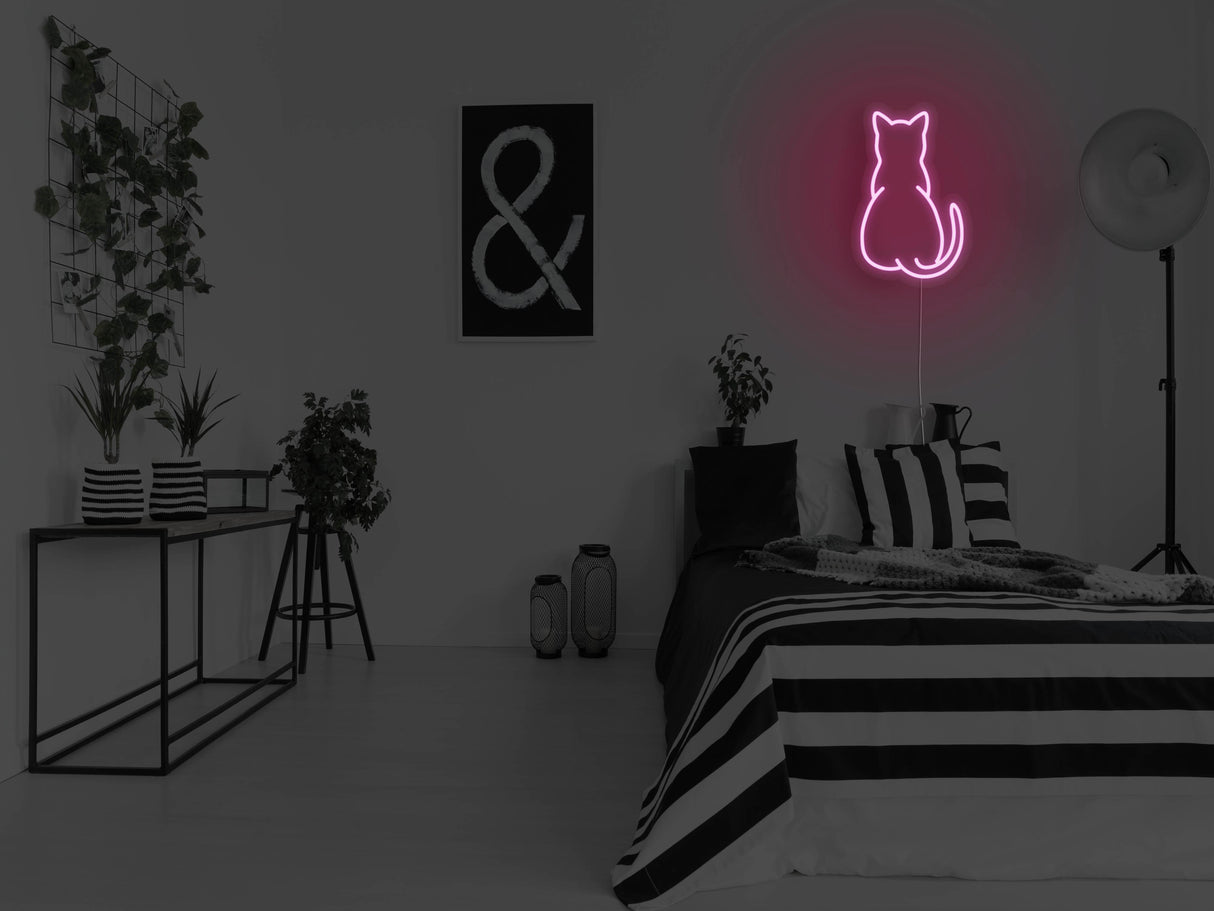 Cat LED Neon Sign