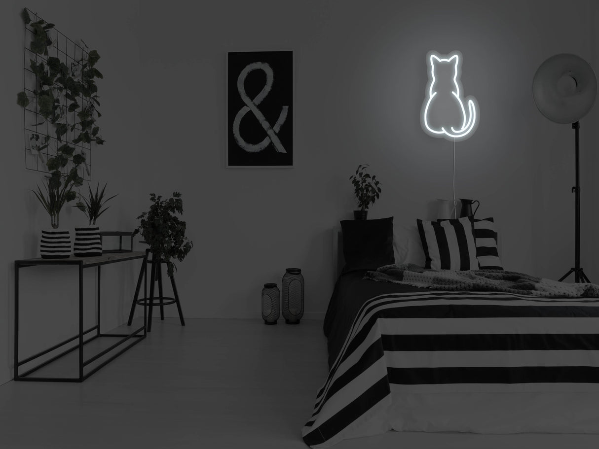 Cat LED Neon Sign