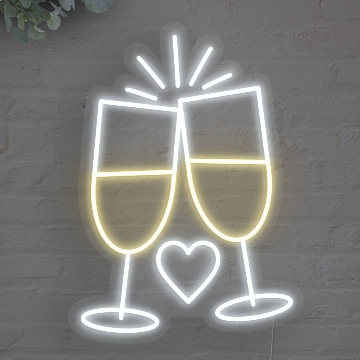 Cheers To Love LED Neon Sign