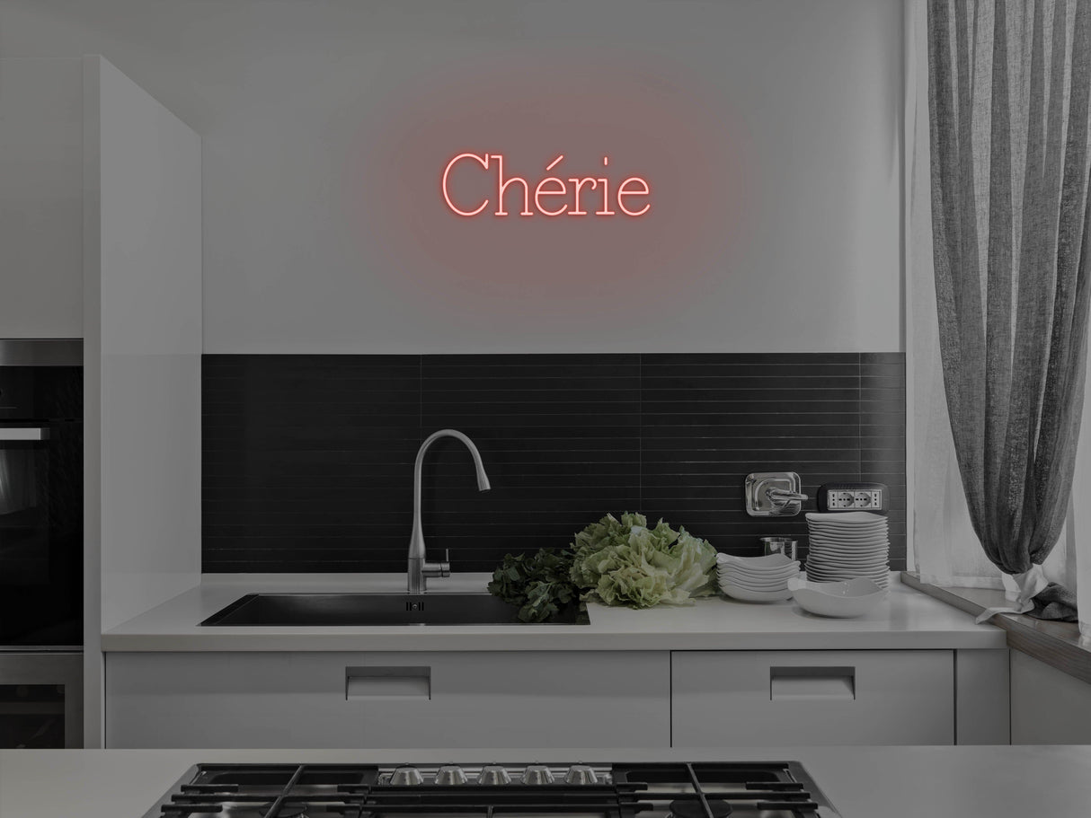 Chérie LED Neon Sign