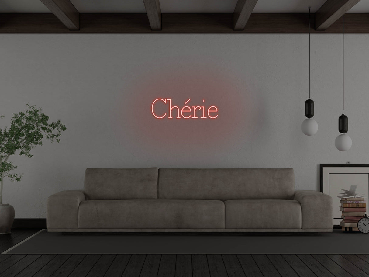 Chérie LED Neon Sign