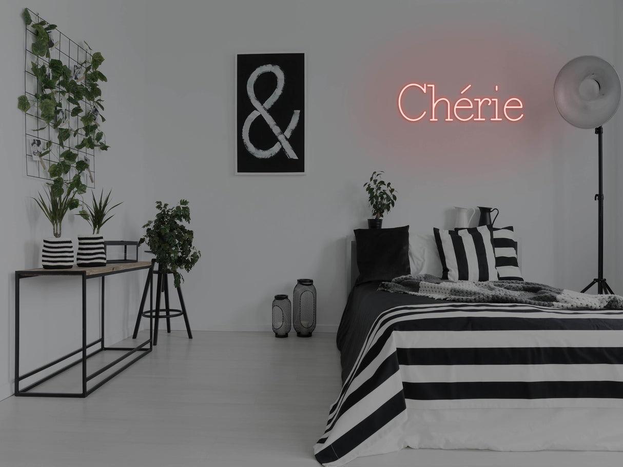 Chérie LED Neon Sign