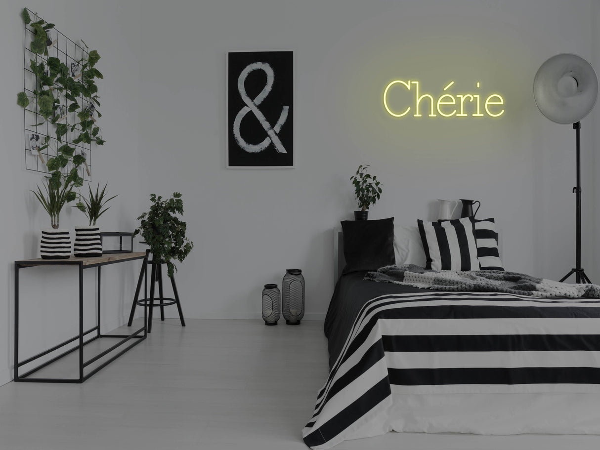 Chérie LED Neon Sign