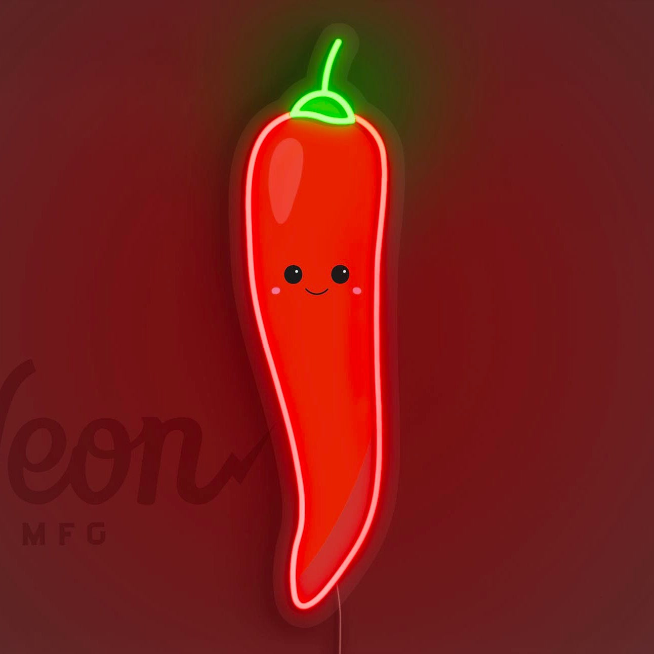 Chili Pepper LED Neon Sign