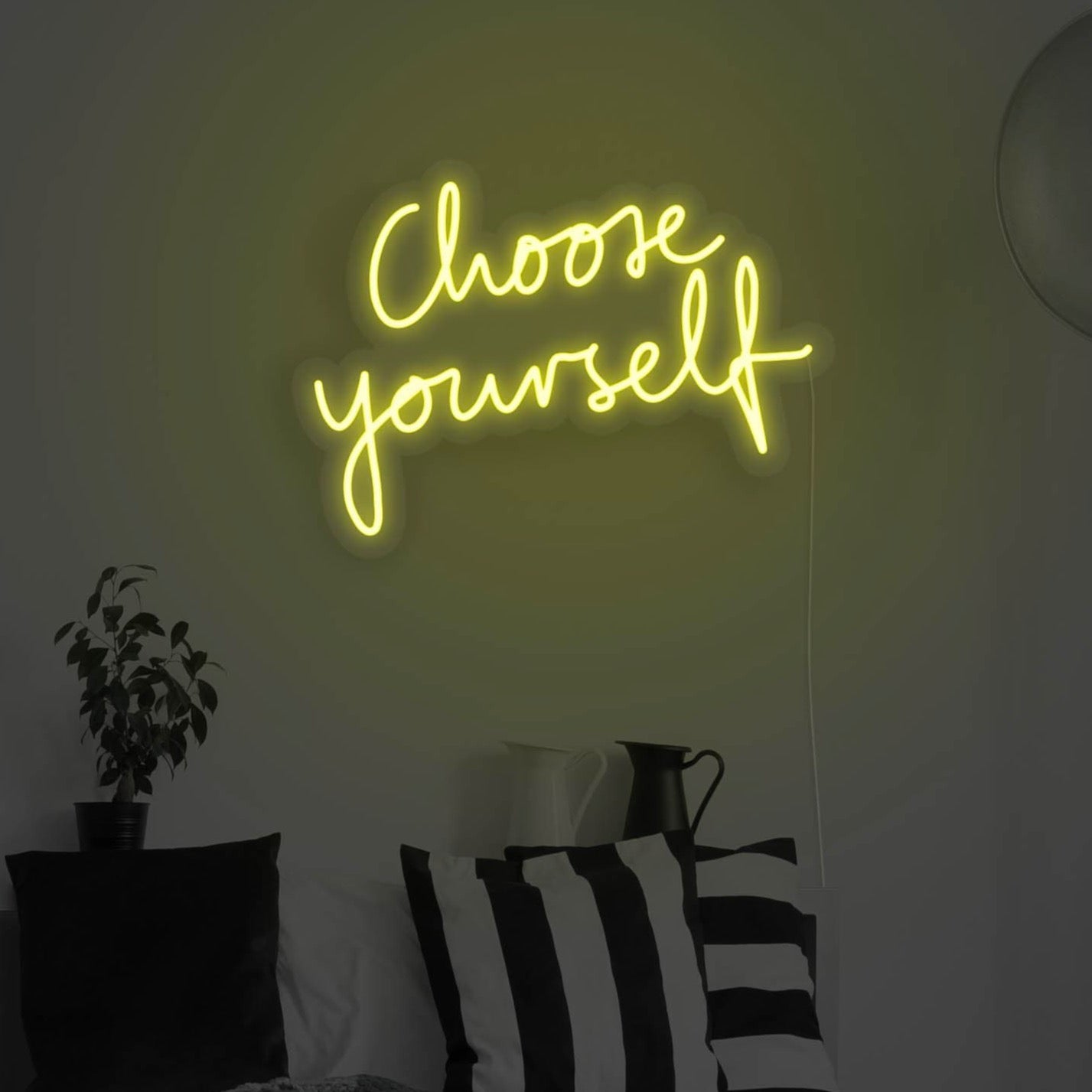 Choose Yourself LED Neon Sign