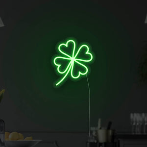 Four Leaf Clover LED Neon Sign