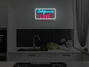 California Love LED Neon Sign