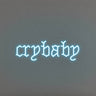 Crybaby LED Neon Sign