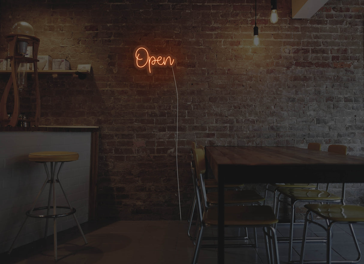 Cute Open LED Neon Sign