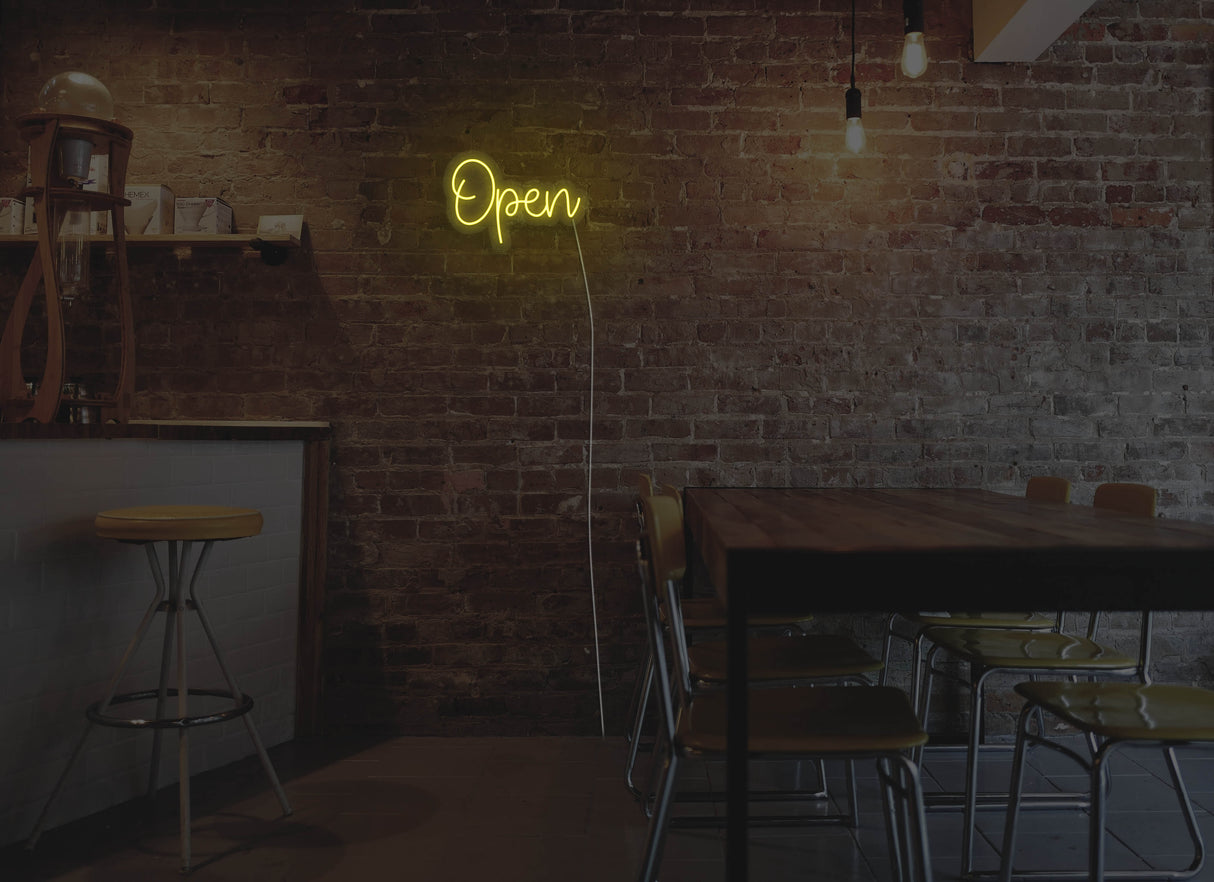 Cute Open LED Neon Sign