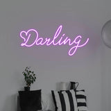 Darling LED Neon Sign