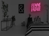 Femme Fatale LED Neon Sign