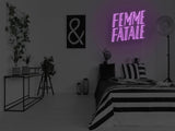 Femme Fatale LED Neon Sign