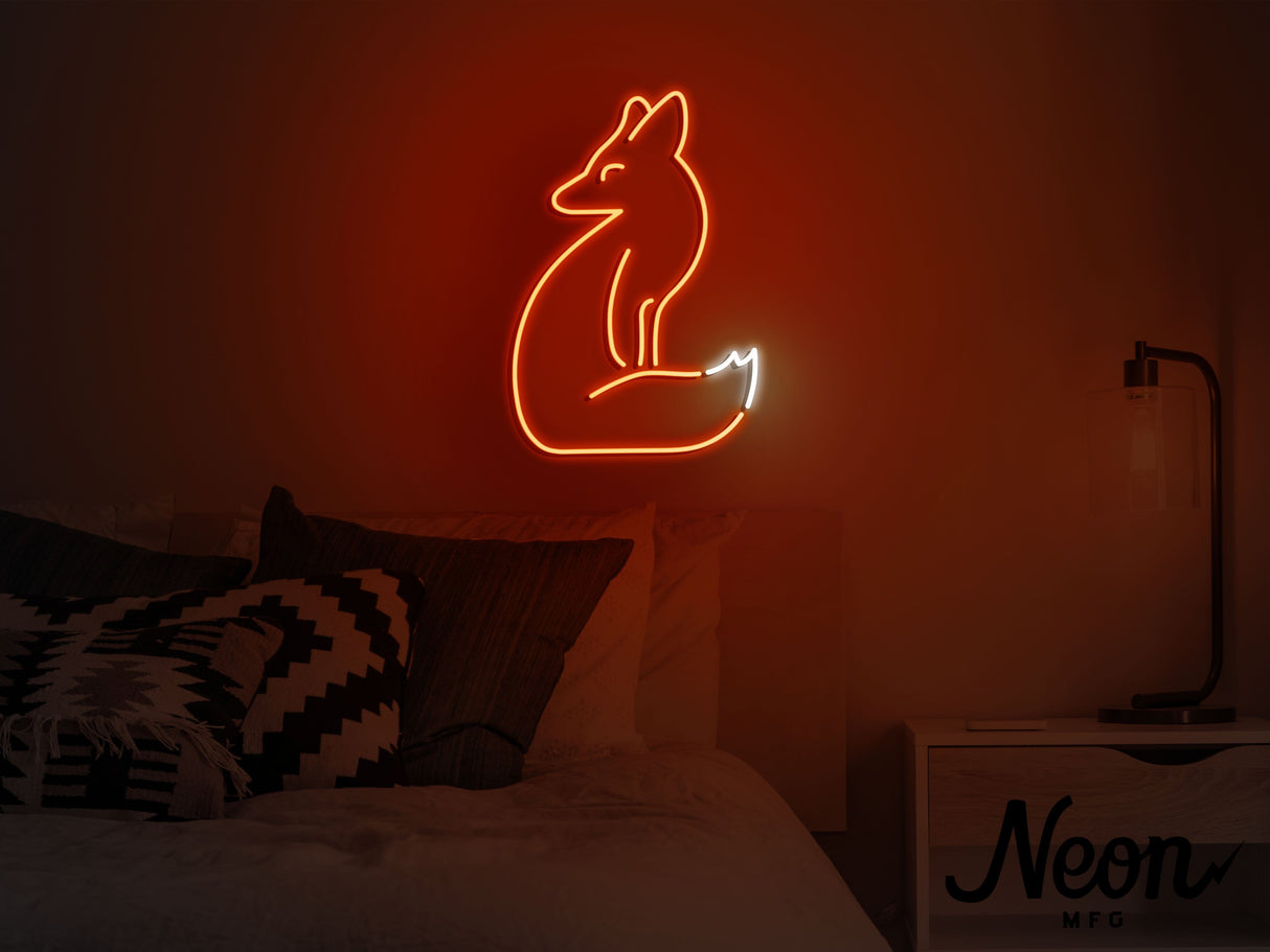 Fox LED Neon Sign