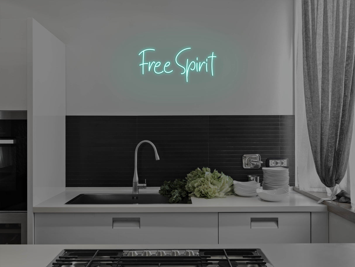 Free Spirit LED Neon Sign