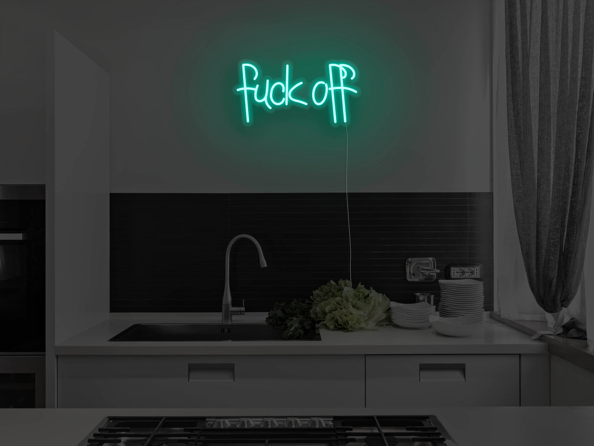 Fuck Off LED Neon Sign