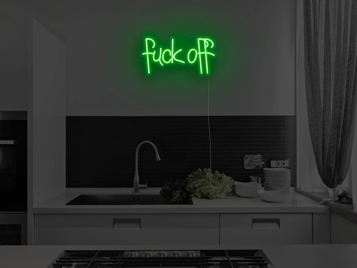 Fuck Off LED Neon Sign