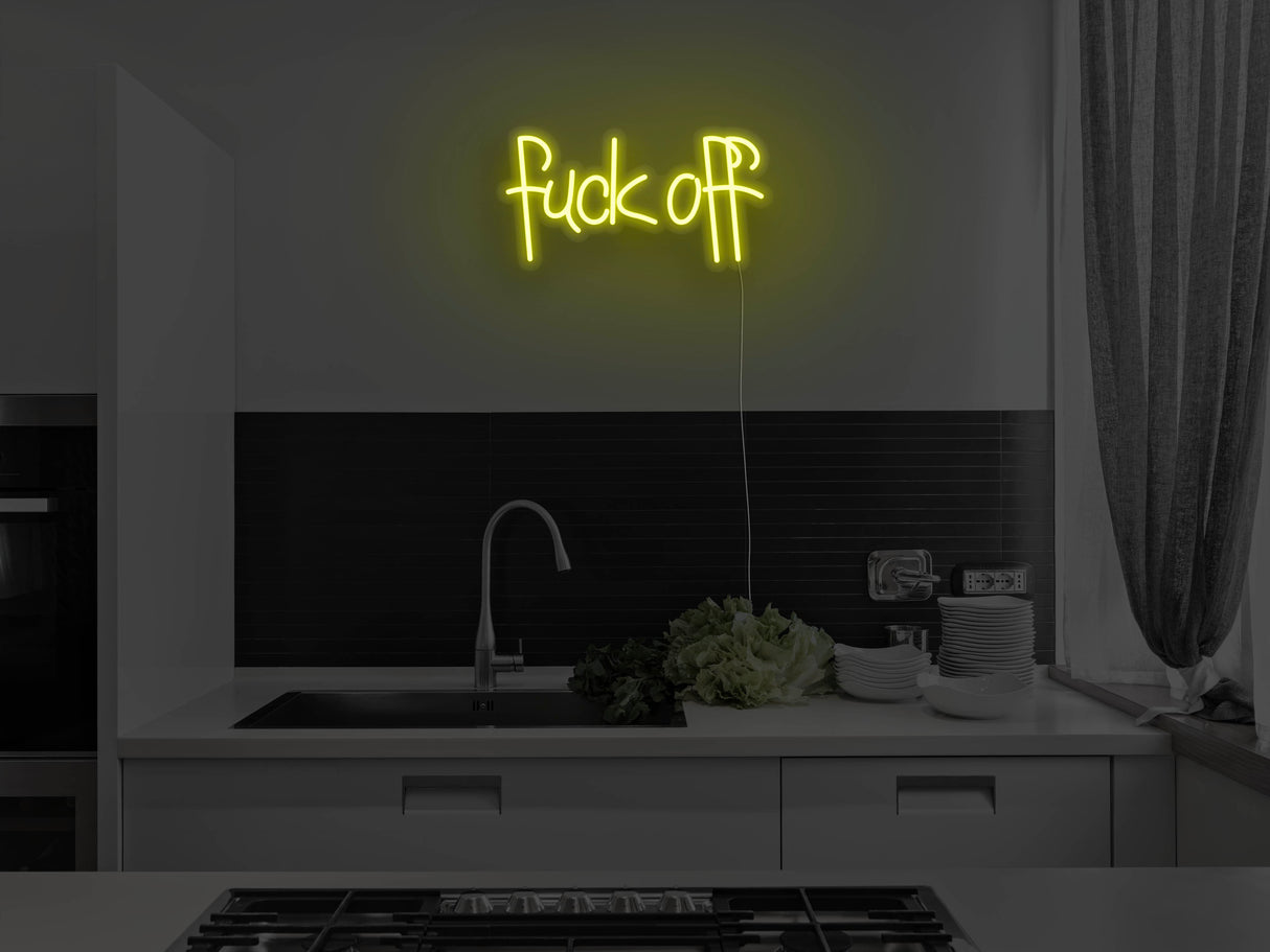 Fuck Off LED Neon Sign