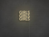 Girls Girls Girls LED Neon Sign