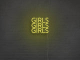 Girls Girls Girls LED Neon Sign