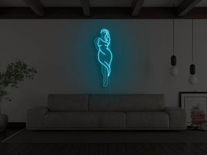 Goddess Figure LED Neon Sign