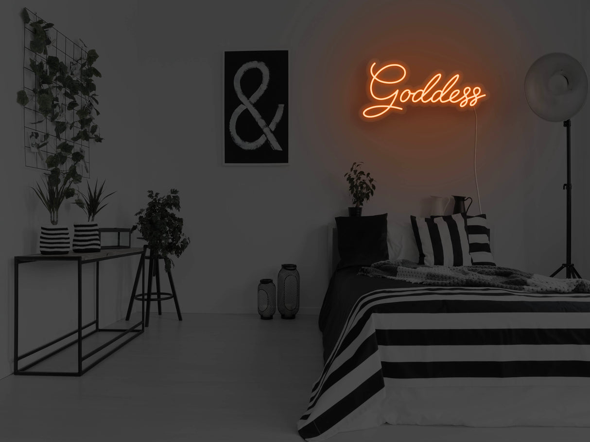 Goddess LED Neon Sign