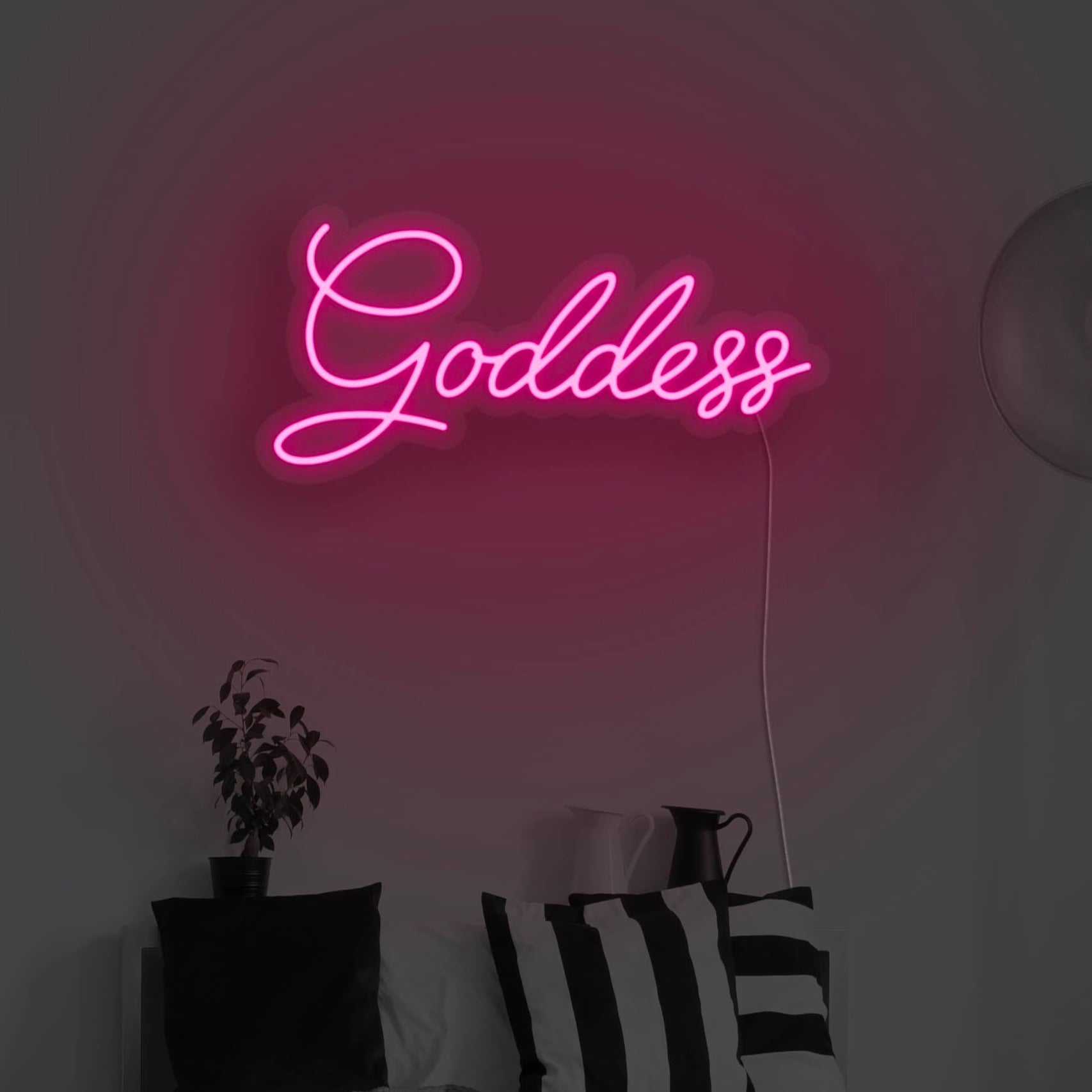 Goddess LED Neon Sign