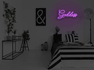 Goddess LED Neon Sign
