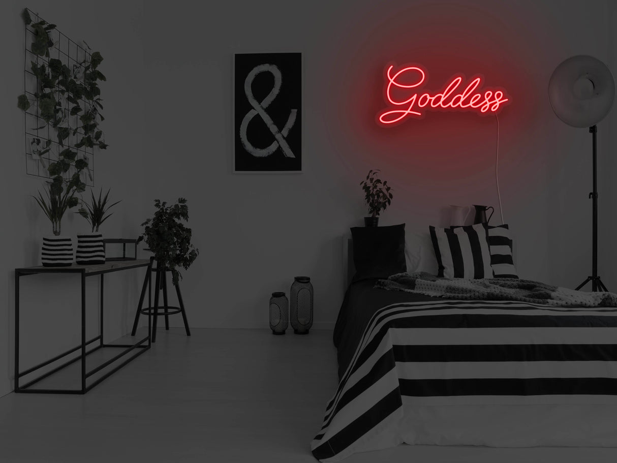 Goddess LED Neon Sign