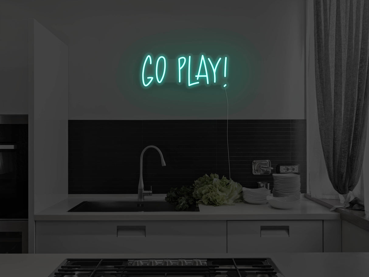 Go Play! LED Neon Sign