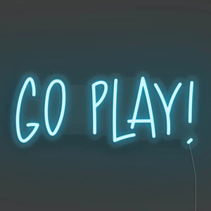 Go Play! LED Neon Sign