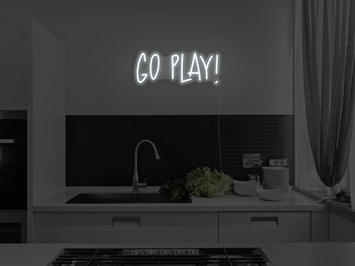 Go Play! LED Neon Sign